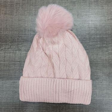 Imagem de Gorro Infantil OEM com 1 Pompom em 100% Lã Acrílica Forrado em Pelúcia 16cm X 19 e 5cm para Menino e Menina