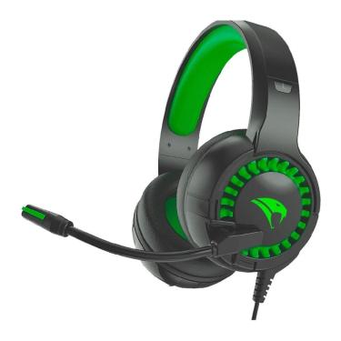 Imagem de Headset Gamer Viper Pro Python LED com Conexão P2 e USB, Drivers 50MM, Microfone Omnidi...