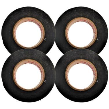 Imagem de Fita Isolante Automotiva De Tecido Pano Original Isolação Chicote Fio 