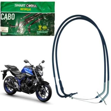 Imagem de Cabo do acelerador a + b smartfox yamaha mt03 mt 03 2017 2018 2019 202