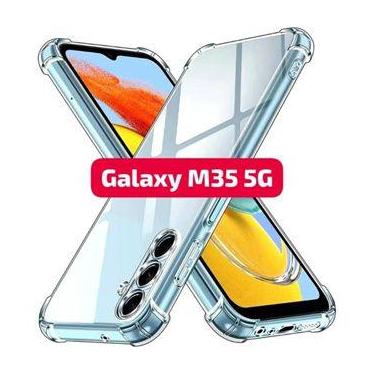 Imagem de Capa capinha Case para Samsung Galaxy M35 5G transparente anti impacto