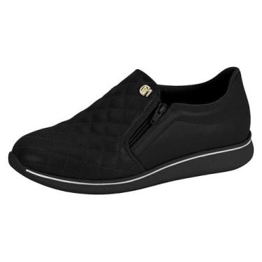 Imagem de Tênis Modare 7358.224 Casual Feminino Ultraconforto Original, 38, Pret