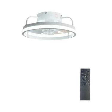 Imagem de Ventilador De Teto LED De 55W Com Luz E Controle Remoto Para Casa E Qu