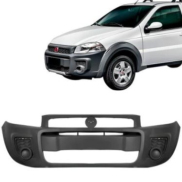 Imagem de Parachoque Dianteiro Strada Working 2014 2015 2016 2017 2018 2019 Text