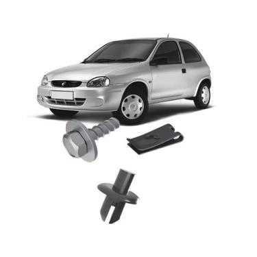 Imagem de Kit Presilha Fixação Para Barro Diant. Corsa 94 95 96 A 15 - DFEB
