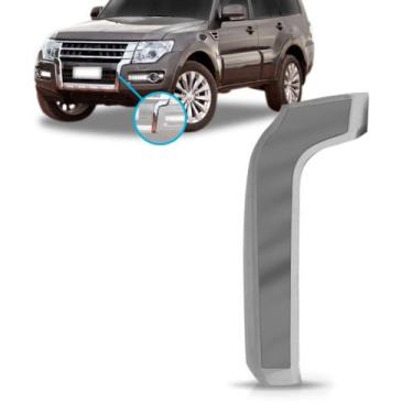 Imagem de Moldura Parachoque Dianteiro Pajero Full 2015 a 2021 Cromado - SP ACES