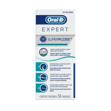 Imagem de Fio Dental Superfloss Oral-B 50 Unidades