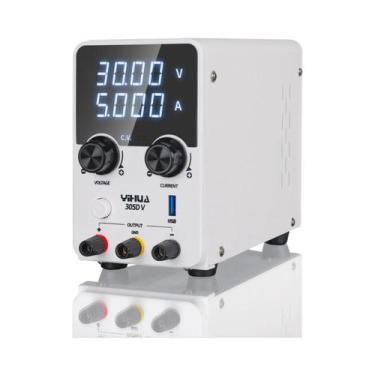 Imagem de Fonte De Alimentação DC Ajustável 180W 30V 5A YIHUA 305D-V, Regulador 