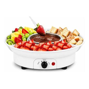 Imagem de Fondue Elétrico Chocolate 260ml Portátil Fácil De Usar 220V - FONDUE E