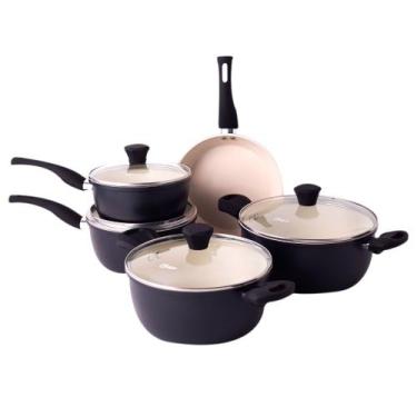 Imagem de Conjunto panelas oster 5 pecas agile preto 60509