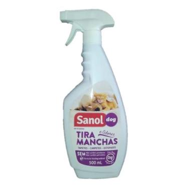 Imagem de Tira Manchas E Odores De Tapetes Sofas Estofados Sanol Dog