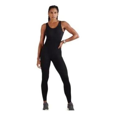 Imagem de Macacão Seamless Basic Lupo Sport 71368-001, Preto, G