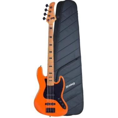Imagem de Baixo Strinberg JBS155AD Jazz Bass 5 Cordas, JBS155AD OR
