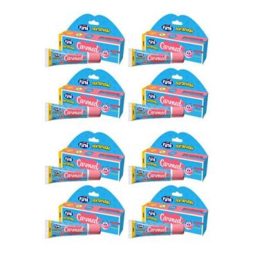 Imagem de Kit 8 Carmed Hidratante Labial Fini Dentaduras - Cimed