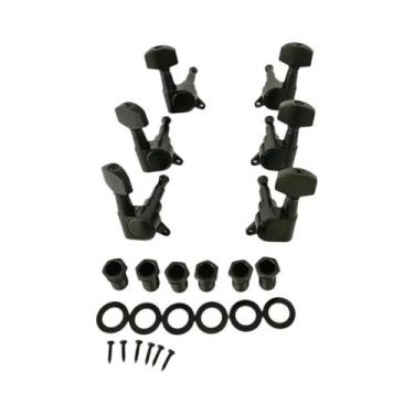 Imagem de 6 Peças De Cravelhas De Bloqueio Para Guitarra 3L3R, Afinadores Para G