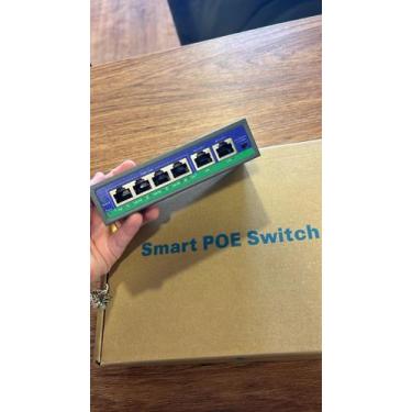 Imagem de Hub switch 4 portas gigabyte f0420fl 78w - SMART POE