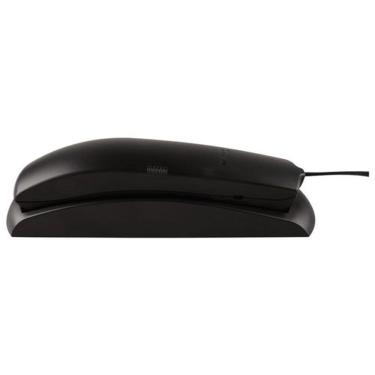 Imagem de Telefone Gondola Intelbras TC20 com Fio Funcoes no Fone Design Exclusivo Preto 1 Unidade