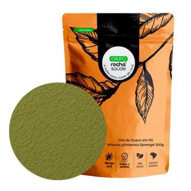 Imagem de Chá de Guaco em Pó Mikania glomerata Sprengel 100g - Grupo Rocha Saúde