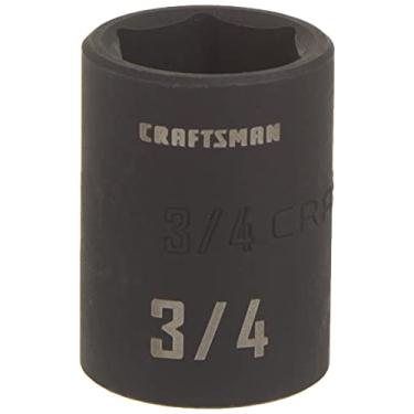 Imagem de CRAFTSMAN Soquete de impacto raso, SAE, unidade de 1,27 cm, 1,99 cm (CMMT15854)