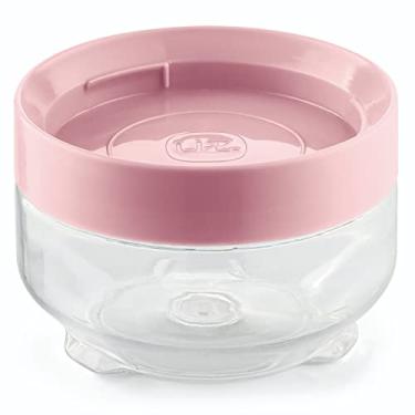 Imagem de Pote Organizador Conecta Multiuso Empilhável 300ML UZ Rosa