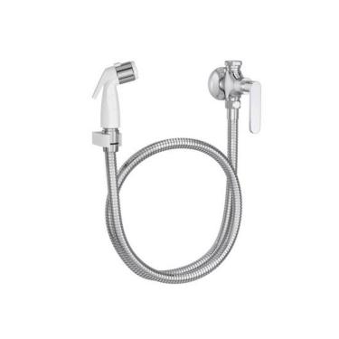 Imagem de Ducha Higienica com Registro e Derivacao Flex Plus Cromado
