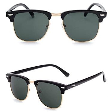 Imagem de Óculos de sol polarizados clássicos masculinos femininos retro designer vintage óculos de sol feminino masculino moda espelho óculos de sol, g13, outros