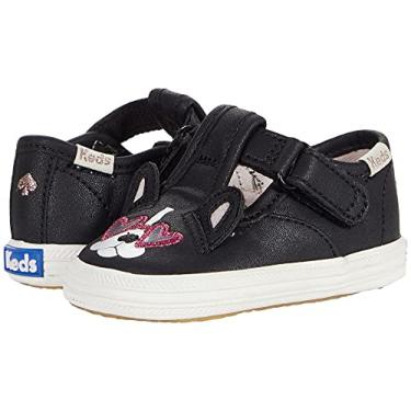 Imagem de Keds Tênis unissex para bebês Champion Toe Cap T-Strap, Preto, 17