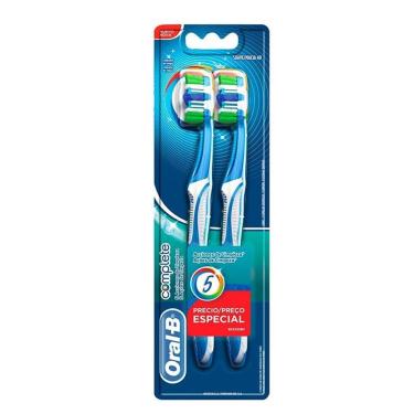 Imagem de Escova Dental Oral B Complete 5x Macia 40 Leve 2 Pague 1