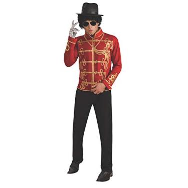 Imagem de Rubie's Men's Michael Jackson Value Red Military Costume Jacket, As Shown, X-Large