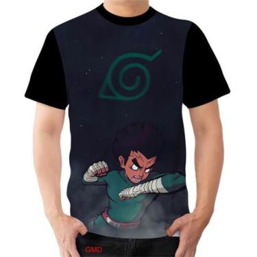 Imagem de Camiseta Camisa Personalizada  Rock Lee Anime Naruto - Dias No Estilo