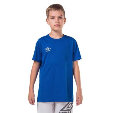 Imagem de Camiseta Infantil Umbro Twr Striker Azul
