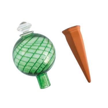 Imagem de Planta Nanny 8115 Conjunto de globo de irrigação e estaca, 340 g, verde