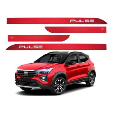 Imagem de Friso Lateral Pintado Pulse Vermelho Monte Carlo Facão - Tiger