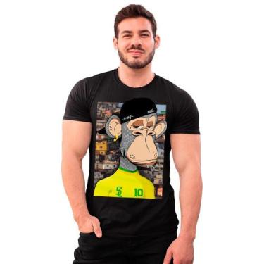 Imagem de Camiseta Macaco Animado Mandrake Shap Life T-Shirt Algodão - Mecca