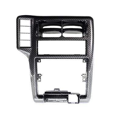 Imagem de JESYMBX Para VW Polo 6N 94-97/Caddy 98-202/Vento 95-99 Grade de ventilação de ar do console central do carro em fibra de carbono