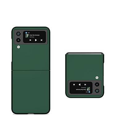 Imagem de Capa antiderrapante confortável anti-risco para Samsung Galaxy Z Flip 4 5G Flip4 Flip3 Flip 3 Capa antiderrapante para Samsung Z Flip4, verde, para Samsung Z Flip 4