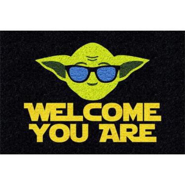 Imagem de Tapete Star Wars Welcome You Are 60X40cm - Zap Tapetes