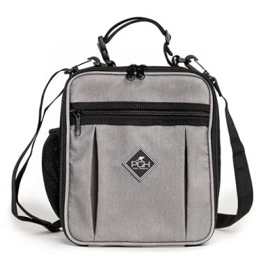 Imagem de Bolsa Lancheira Térmica Impermeável, PGH, Modelo CLICK - 6 ou 10 Litros (Cinza, 10 Litros)