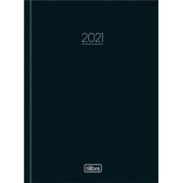 Imagem de Agenda tilibra pepper preta costurad