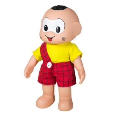 Imagem de Boneco Cascão Clássicos Turma Da Mônica Baby Brink 36cm Vinil - NOVABR