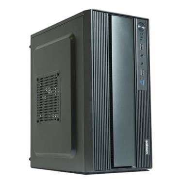 Imagem de Zalman Capa para PC T6 MINI Compact MATX, Micro ATX Mini ITX SFF SFX HTPC, formato pequeno, chassi de mesa minimalista com USB 3.0, ventilador pré-instalado de 80 mm, minitorre com economia de espaço