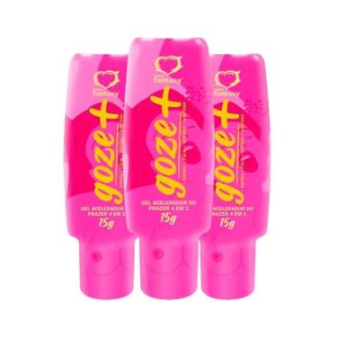 Imagem de Kit 3 G0ze + Gel Acelerador do Prazer 4 em 1 15g - sexy fantasy