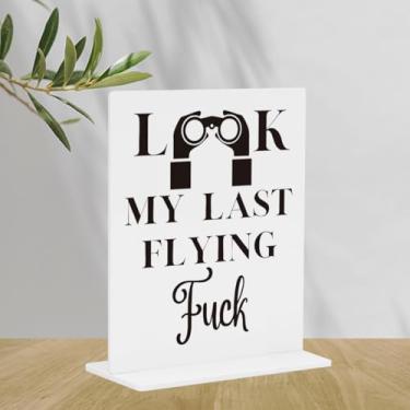 Imagem de Decoração de casa de escritório engraçada e presentes para mulheres e homens - Placa de acrílico cômica para espaço de trabalho e casa, decoração de mesa alegre, presente incrível para colegas