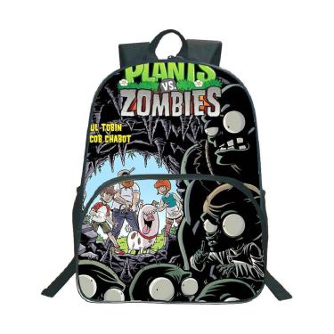 Imagem de Mochila escolar Plants Zombies Anime Nylon 420g