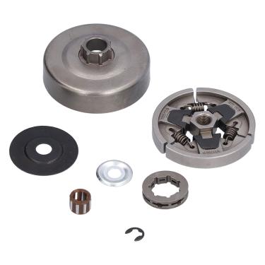 Imagem de YUKOFE Kit de montagem de embreagem tampa de roda dentada de tambor peças de reposição para serra de corrente forte adaptabilidade para usuários