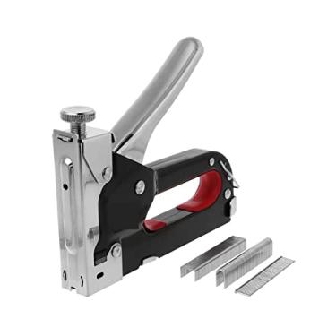 Imagem de ing Nail grampeador manual de 3 vias, grampeador, grampeador, pregador, conjunto de pregos, para estofados, madeira, porta, móveis