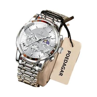 Imagem de Relógio Cronógrafo Luminoso À Prova D'Água Para Homens POEDAGAR, Moda 