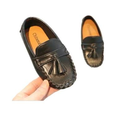 Imagem de Sapatos Mocassim Antiderrapantes Para Meninos, Lindos E Casuais, Sapat