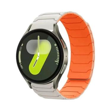 Imagem de Pulseira Magnética De Silicone 20MM 22MM Para Samsung Galaxy Watch 7 F