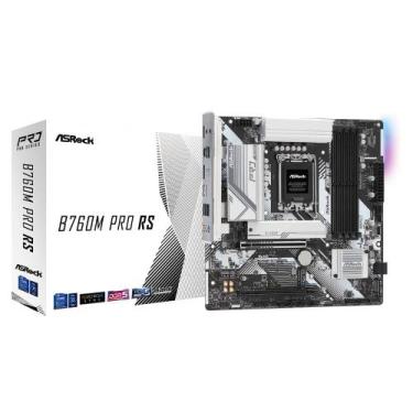 Imagem de Placa Mãe Asrock B760M Pro RS LGA 1700 4xDDR5 Chipset Intel B760 mATX